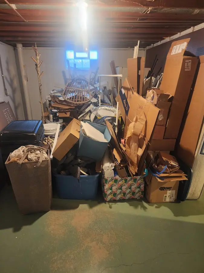 Roll-off dumpster container at job site for Concrete Dumpster Rental in Hahnville